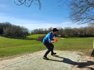 Disc golf Forhånd