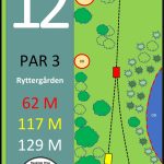 Roskilde Ring Disc Golf Bane hul 12