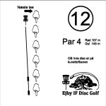 Ejby Disc golf Bane hul 12 kort