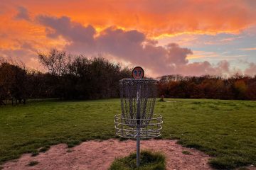 Valbyparken Disc Golf Bane København hul 17 foto Magnus Bisgaard Rasmussen