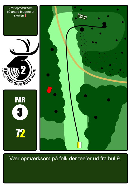 Nørreskoven Disc golf Esbjerg