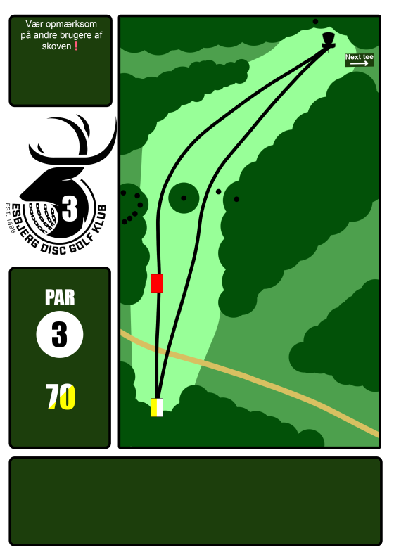 Nørreskoven Disc golf Esbjerg