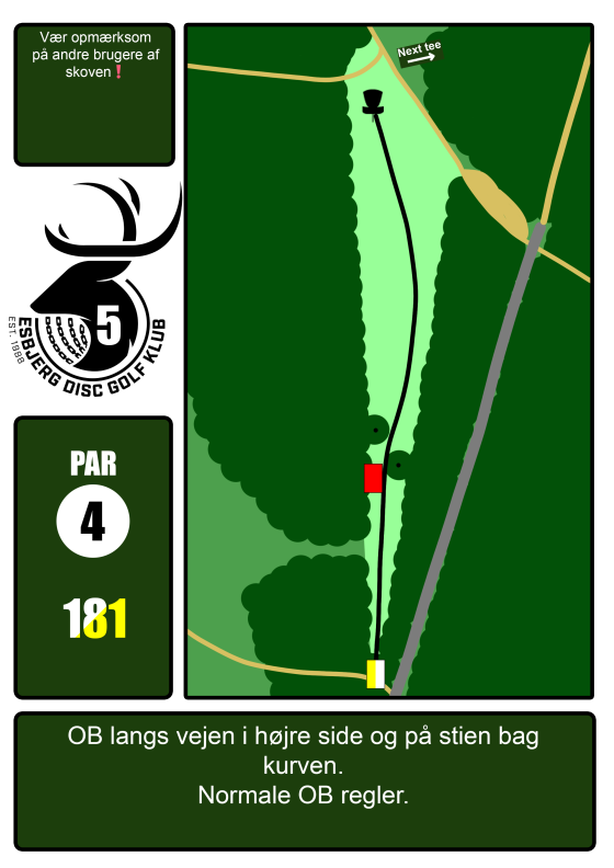 Nørreskoven Disc golf Esbjerg