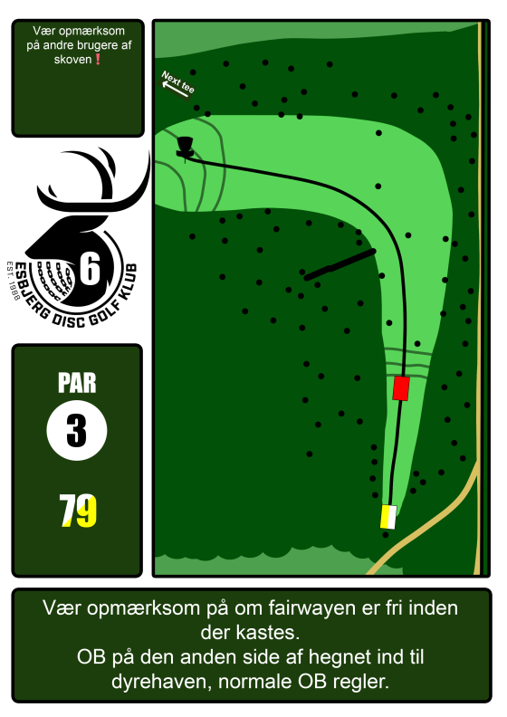 Nørreskoven Disc golf Esbjerg