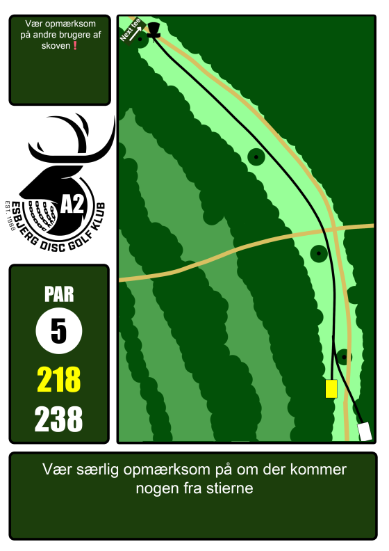 Nørreskoven Disc golf Esbjerg