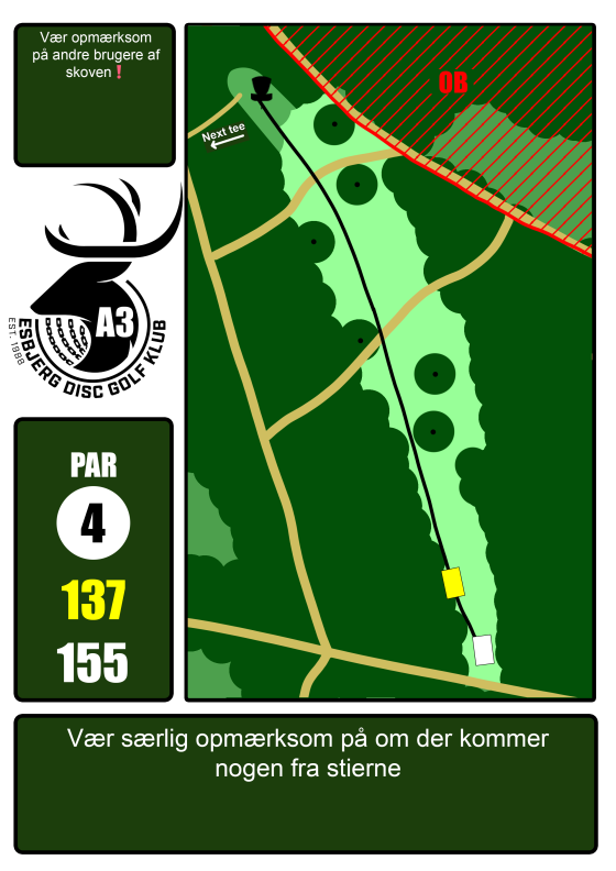 Nørreskoven Disc golf Esbjerg