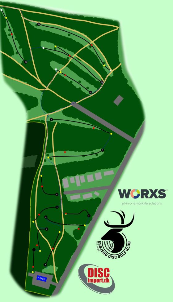 Nørreskoven Disc golf Esbjerg